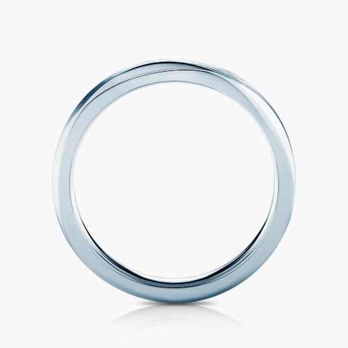 Pierścionek SAVICKI: białe złoto